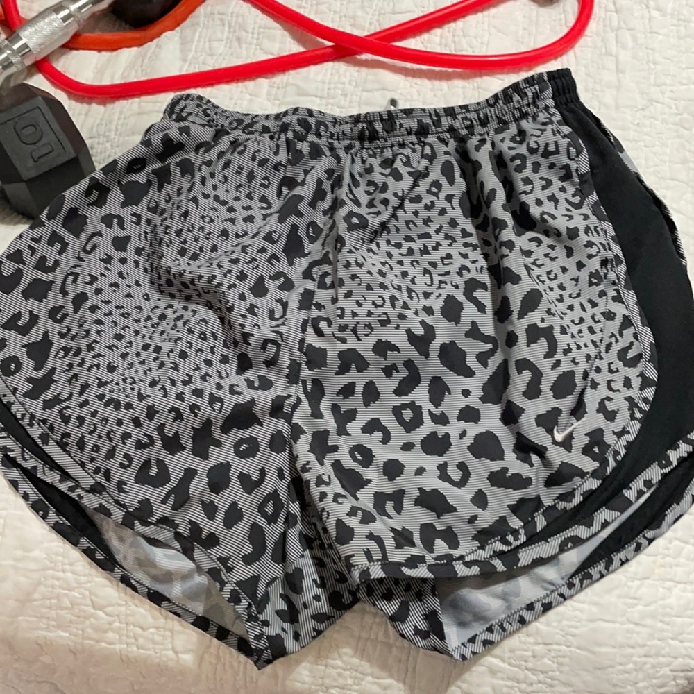 Cheetah  Leopard  print workout shorts